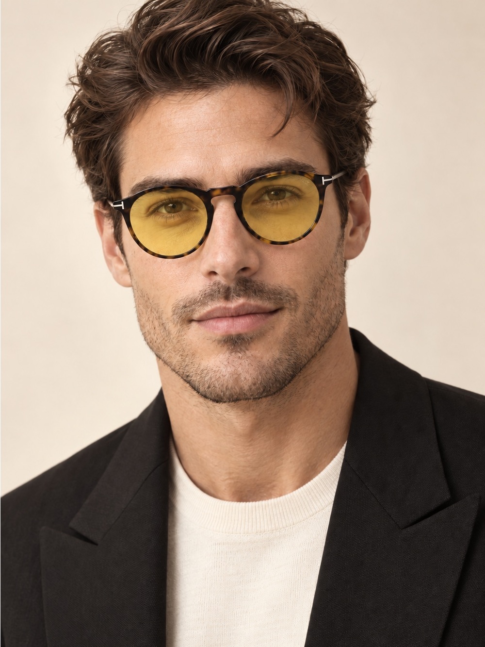 NWT Tom Ford Aurele TF904 Photochromic Sunglasses Dark Havana FT0904 52N
